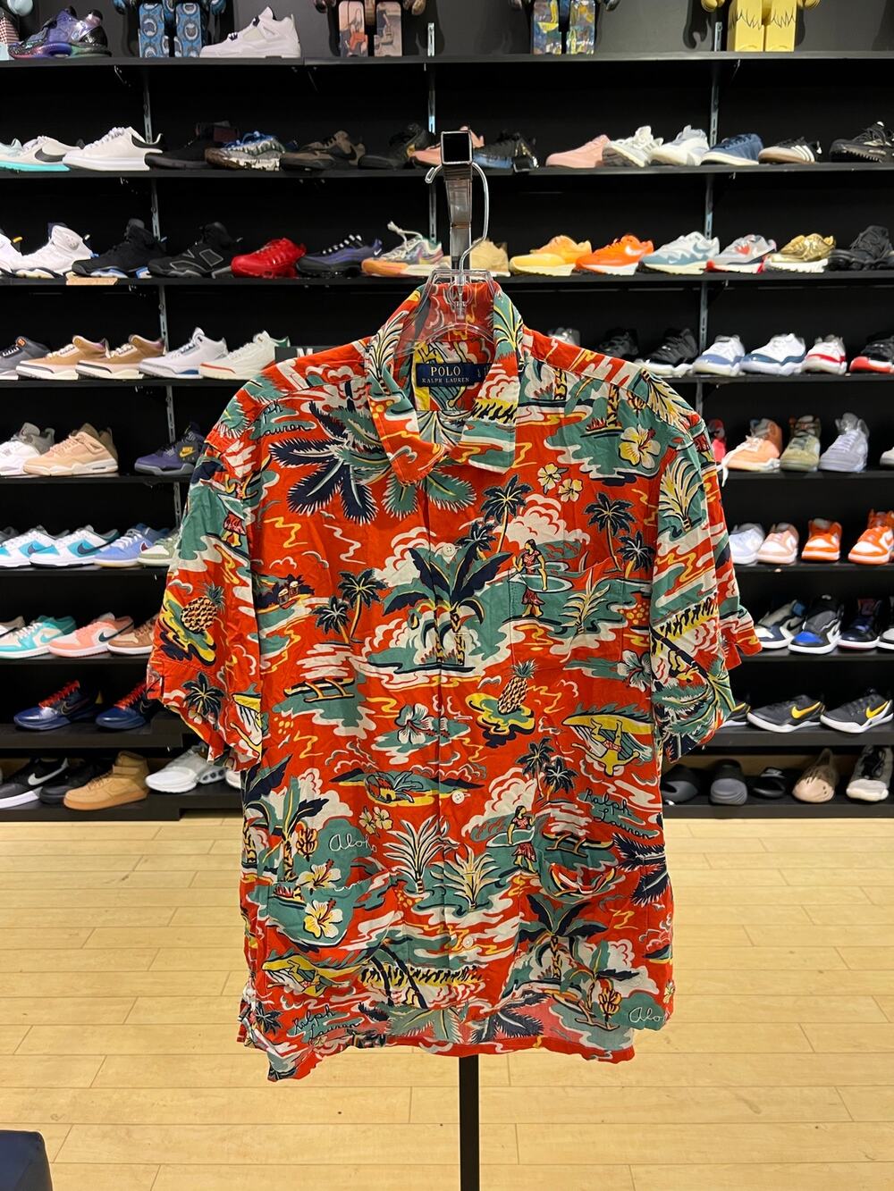 Polo Ralph Lauren Hawaiian Aloha Shirt Sz L